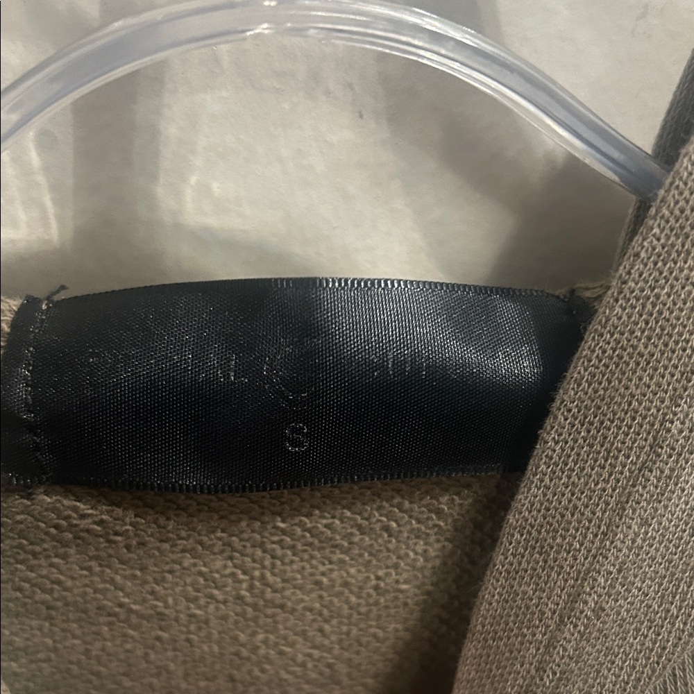 Casual Olive Smiley Face Hoodie - Picture 2 of 11